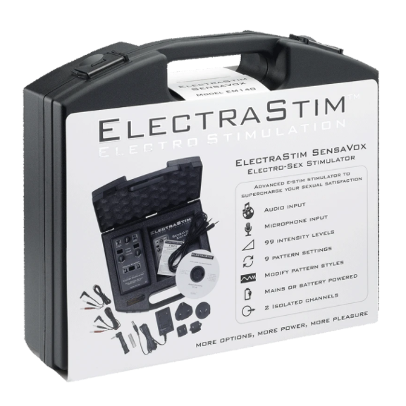 stimulateur électro e-stim double canal SensaVox ElectraStim 2