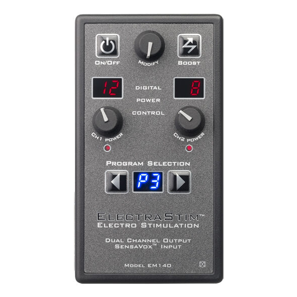 stimulateur électro e-stim double canal SensaVox ElectraStim 3
