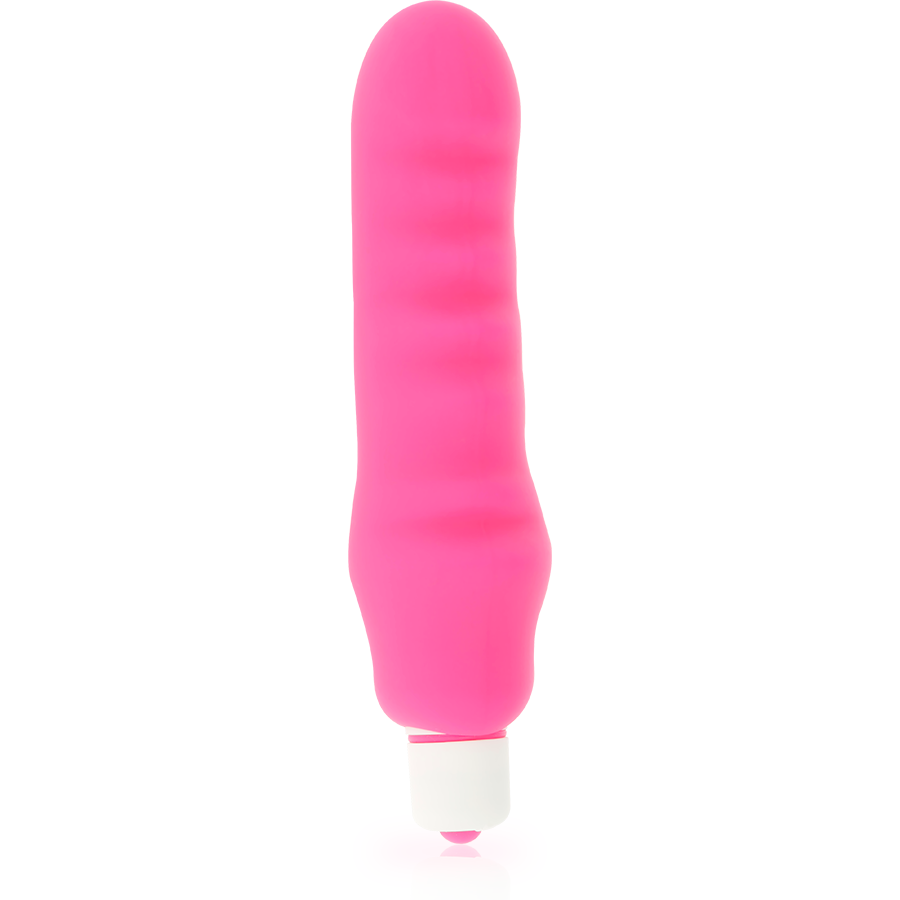 vibromasseur classique en silicone rose Genius Dolce Vita 3