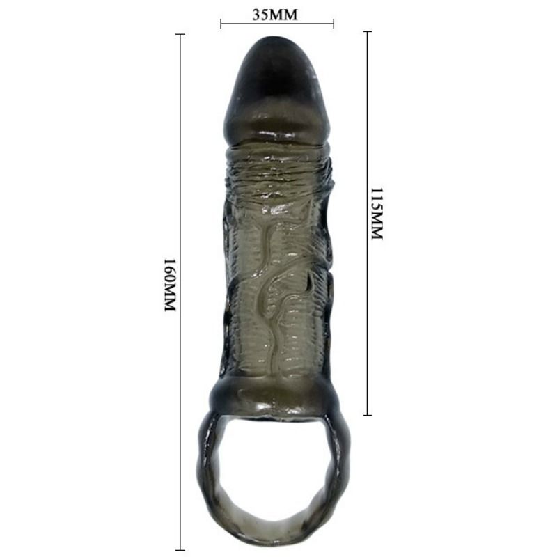 gaine dextension de pénis avec sangle pour testicules 11,5 cm Baile 6