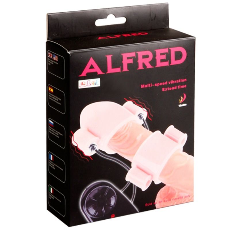 manchons vibrants pour pénis avec commandes Alfred Baile 7