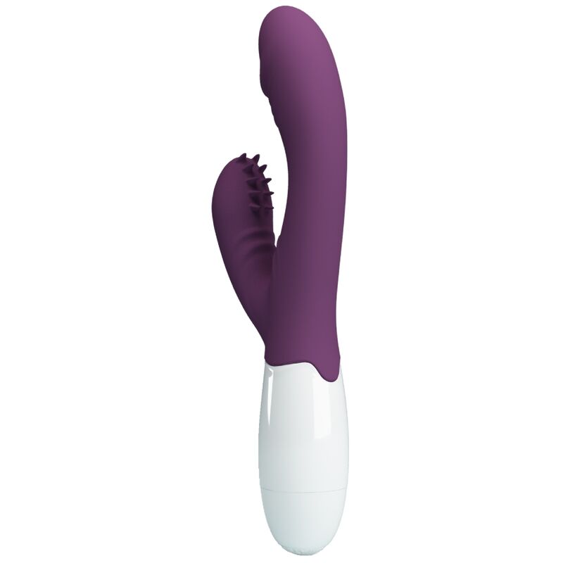 vibromasseur rabbit violet à ondulations 7 vibrations André Pretty Love 3