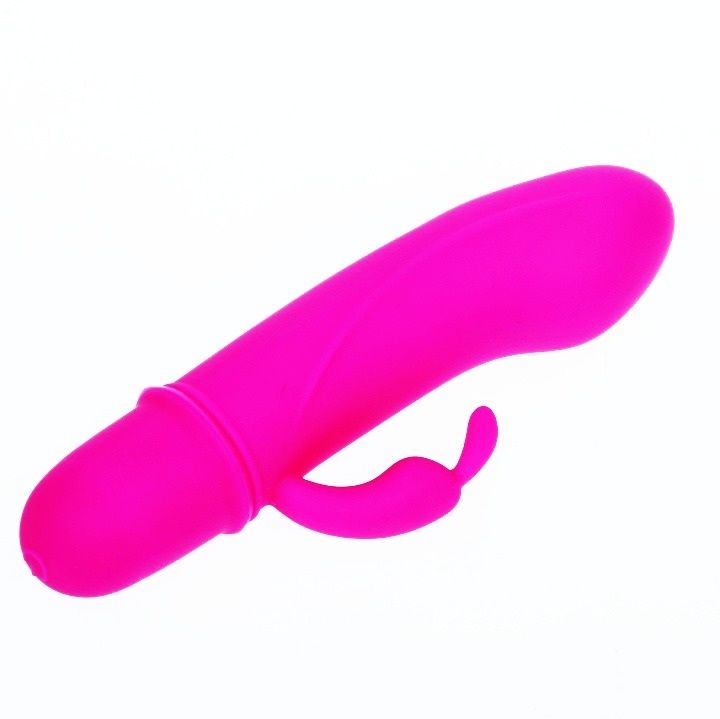mini vibromasseur rabbit lilas 10 vibrations César Pretty Love 3