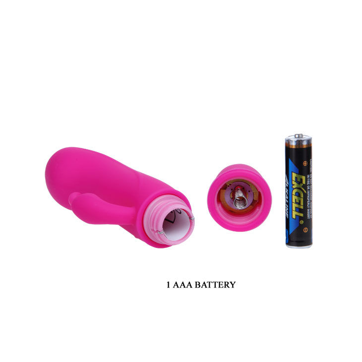 mini vibromasseur rabbit lilas 10 vibrations César Pretty Love 9