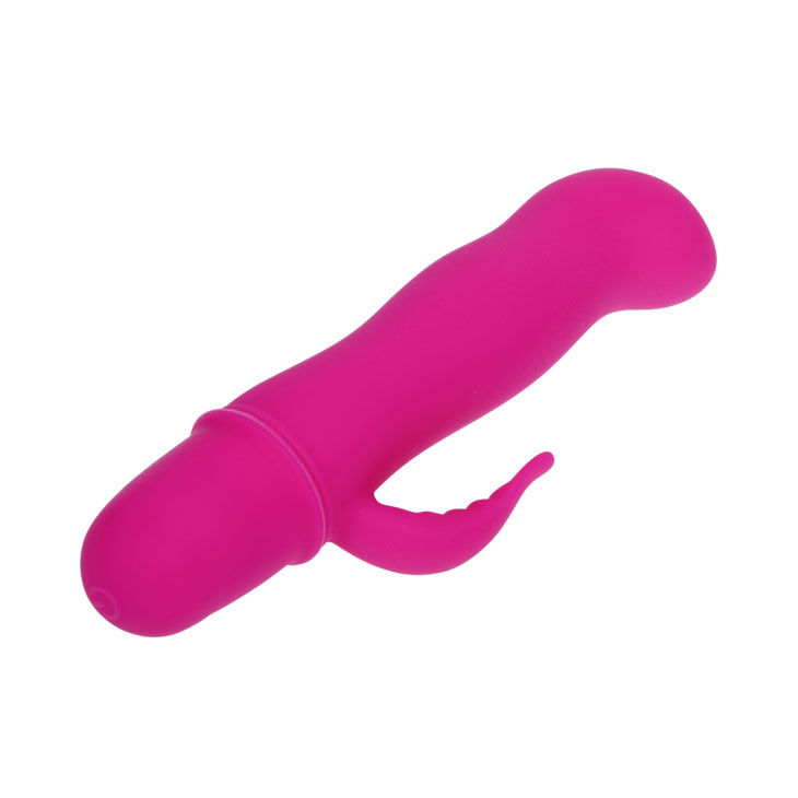 mini vibromasseur lilas avec stimulateur clitoridien 10 vibrations Blithe Pretty Love 4