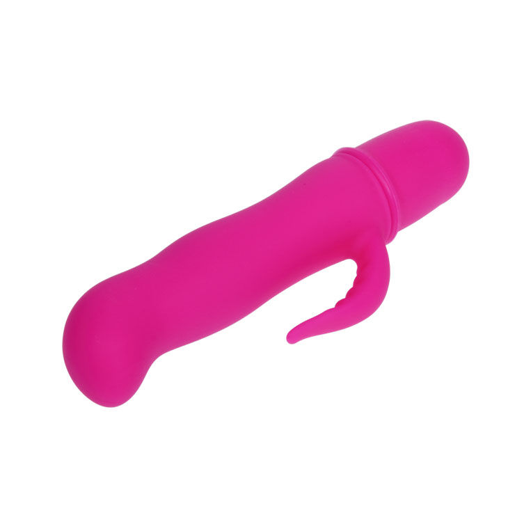 mini vibromasseur lilas avec stimulateur clitoridien 10 vibrations Blithe Pretty Love 5