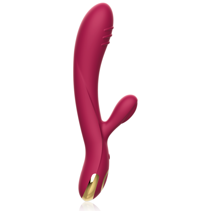 vibromasseur rabbit en silicone rechargeable 25 cm 10 modes Cici Beauty 3