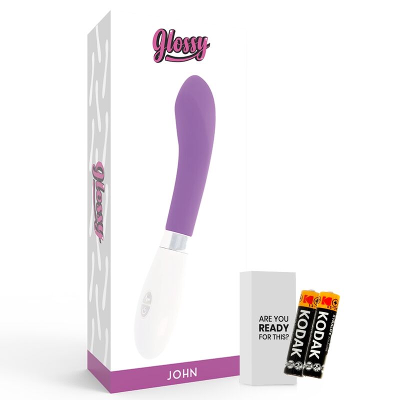 vibromasseur point G courbe violet 10 modes John Glossy 5