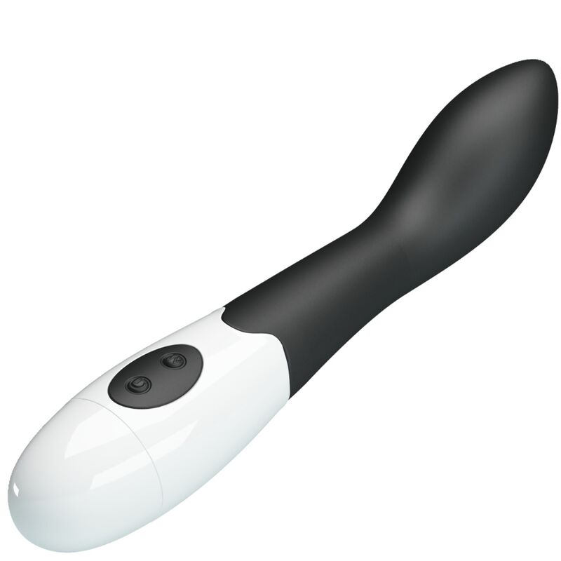 vibromasseur point G noir 30 vibrations incurvé Bishop Pretty Love 4