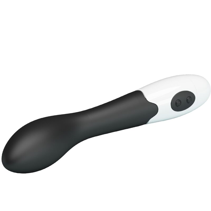 vibromasseur point G noir 30 vibrations incurvé Bishop Pretty Love 6