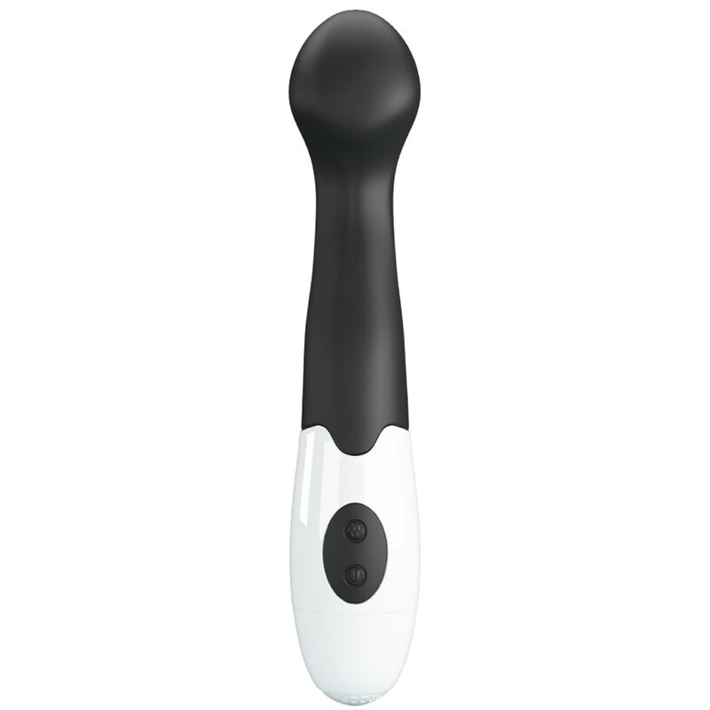 vibromasseur point G noir 30 vibrations à tête bulbeuse Charles Pretty Love 3