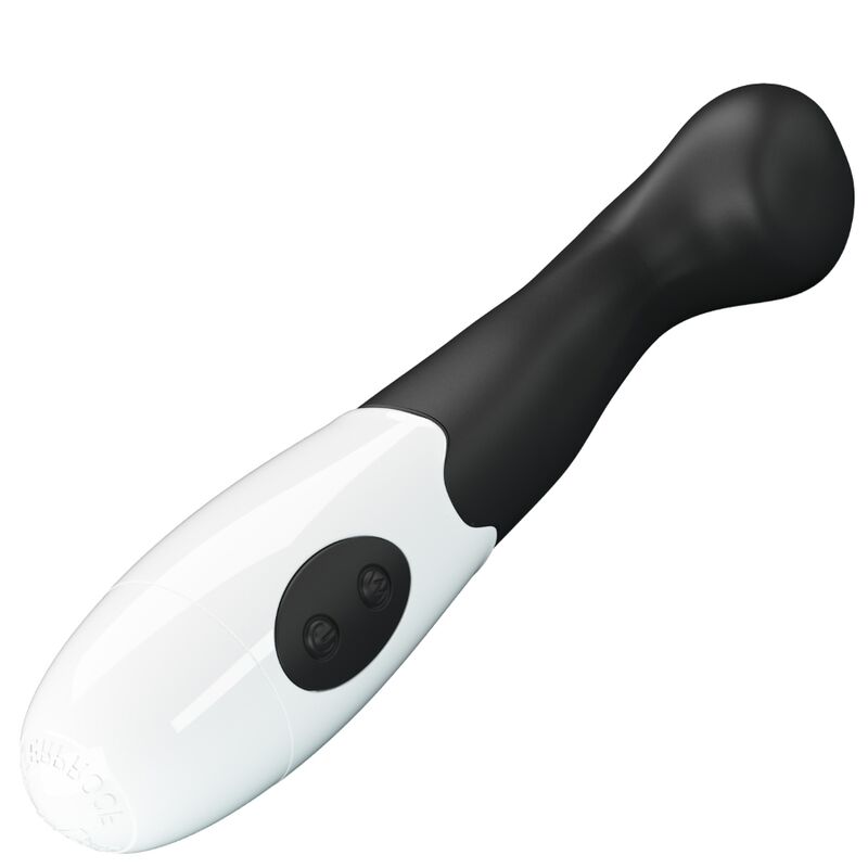 vibromasseur point G noir 30 vibrations à tête bulbeuse Charles Pretty Love 4
