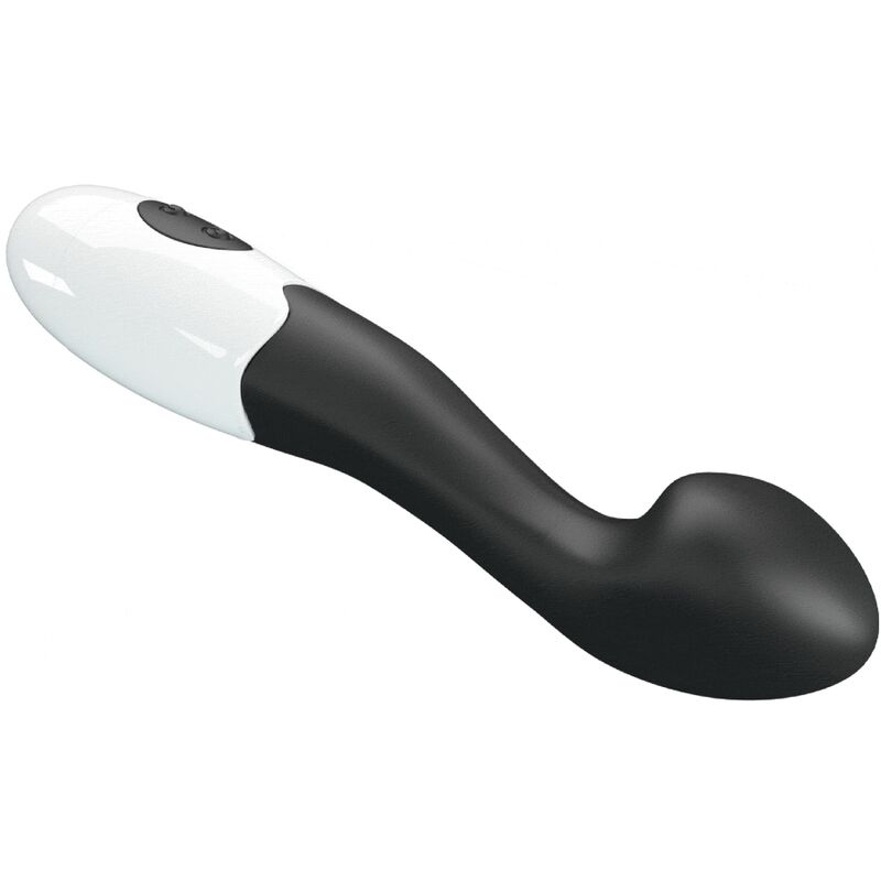 vibromasseur point G noir 30 vibrations à tête bulbeuse Charles Pretty Love 5