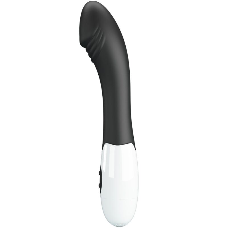 vibromasseur point G noir 30 vibrations corps mince Elemental Pretty Love 2
