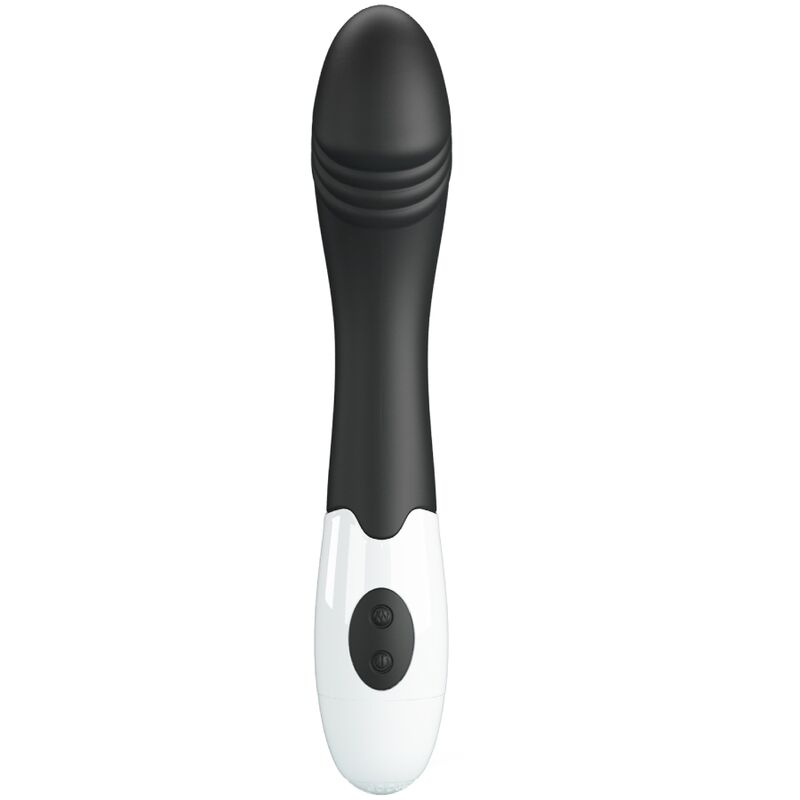 vibromasseur point G noir 30 vibrations corps mince Elemental Pretty Love 3