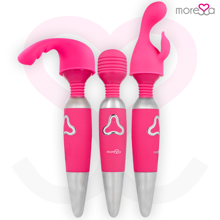 vibromasseur wand rechargeable à tête rotative 7 modes Odilon Moressa 2