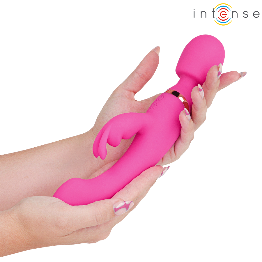 vibromasseur double lapin et wand 2 en 1 10 modes Winona Intense 5