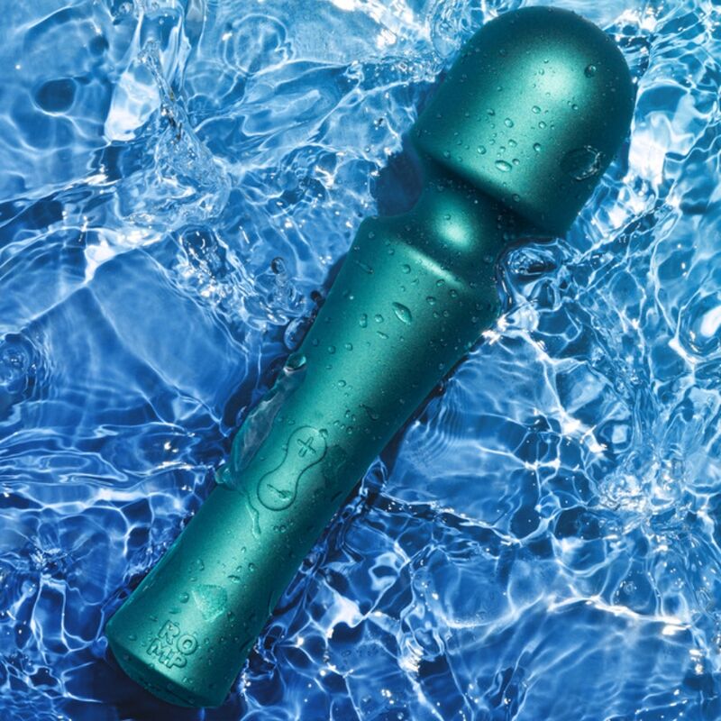 mini vibromasseur clitoridien rechargeable à tête flexible vert Presto Romp 10