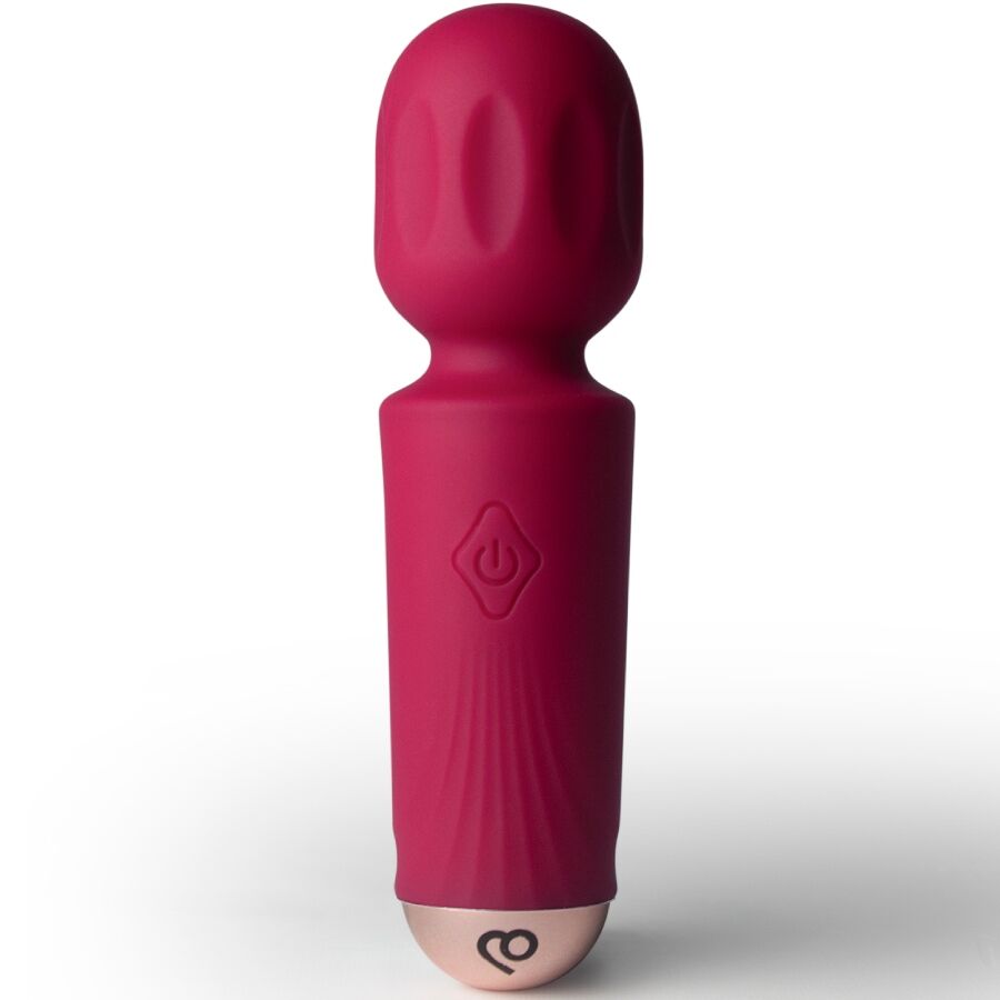 mini vibromasseur baguette rechargeable 16 fonctions rouge Azalée Rocks-Off 2
