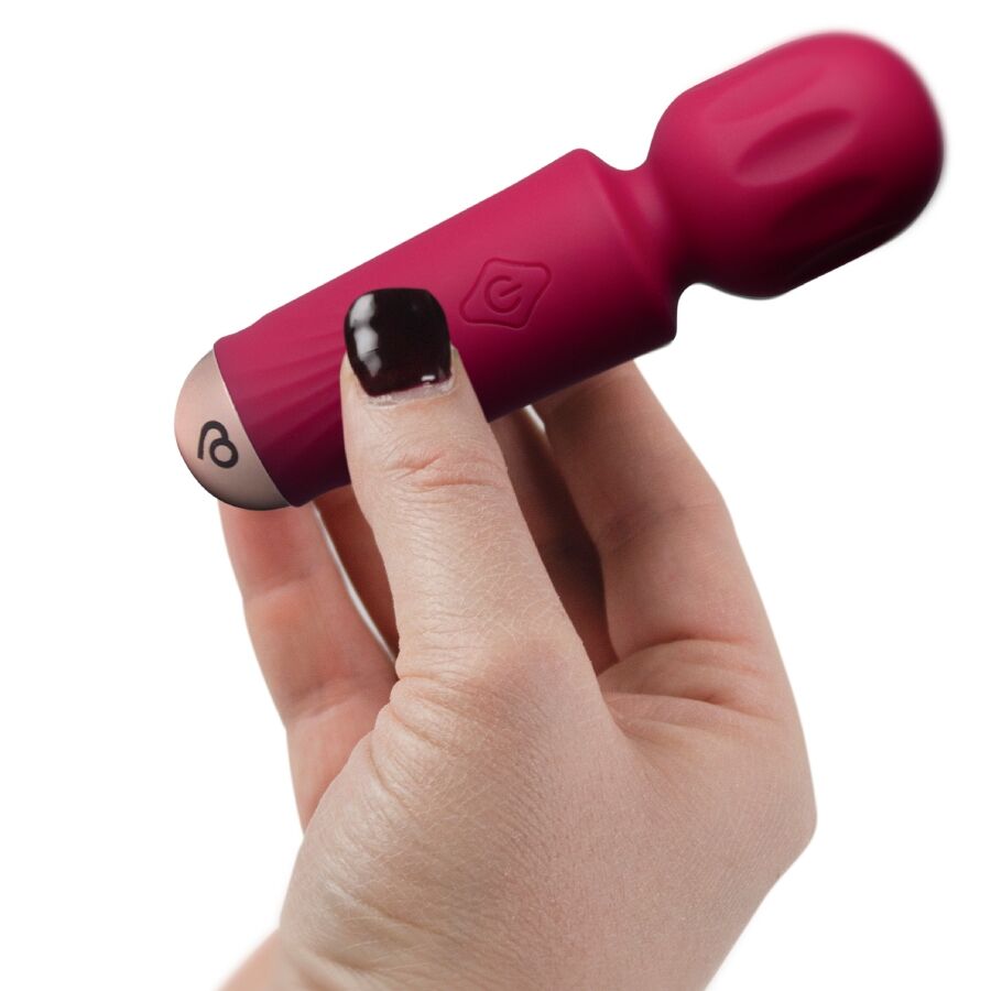 mini vibromasseur baguette rechargeable 16 fonctions rouge Azalée Rocks-Off 3
