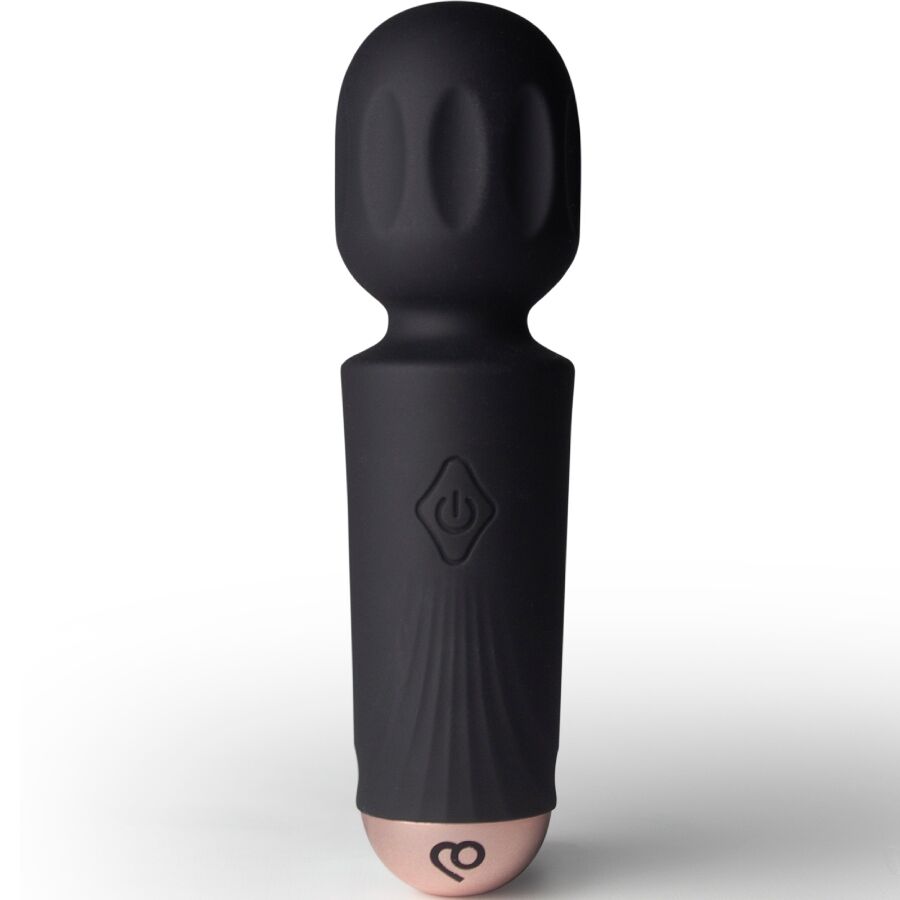mini vibromasseur baguette rechargeable 16 fonctions noir Tulipe Rocks-Off 2