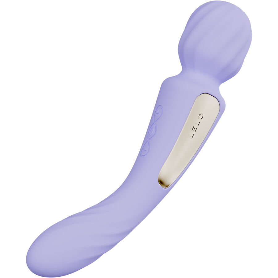 vibromasseur double stimulation connecté à lapplication lilas Switch Lelo 2