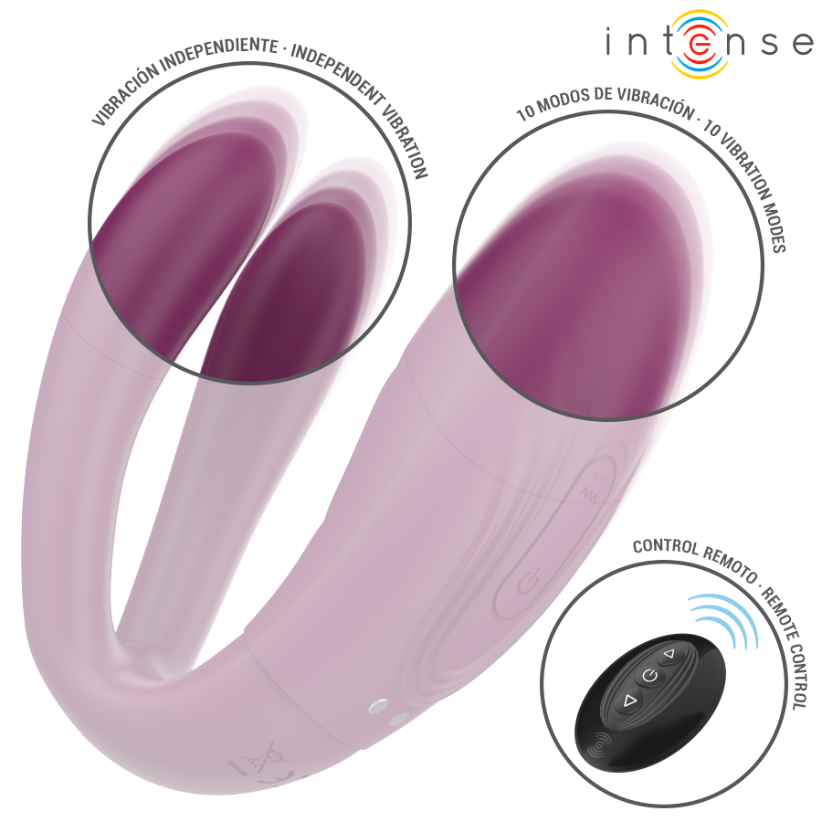 stimulateur à tapotement et vibration avec télécommande Sandra Intense 6