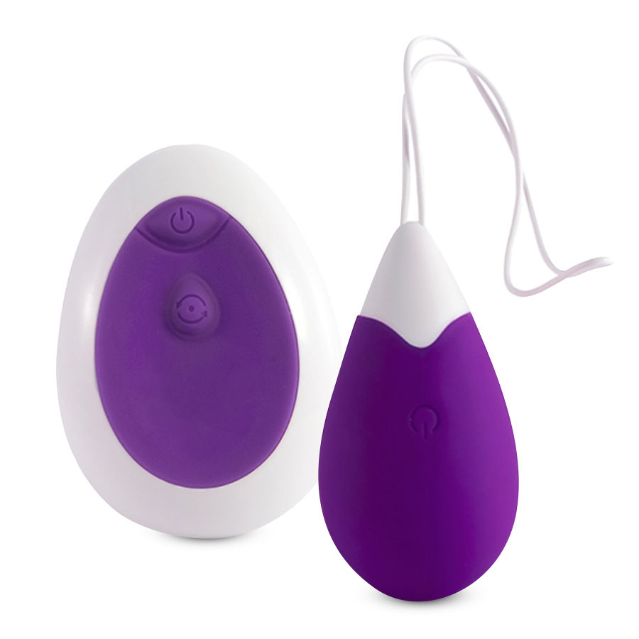 œuf vibrant télécommandé rechargeable 10 modes lilas Jan Intense 4