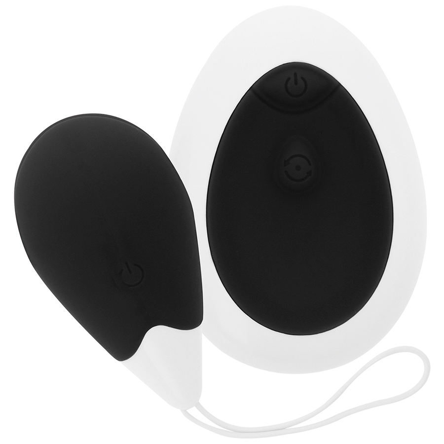 œuf vibrant télécommandé rechargeable 10 modes noir Jan Intense 4
