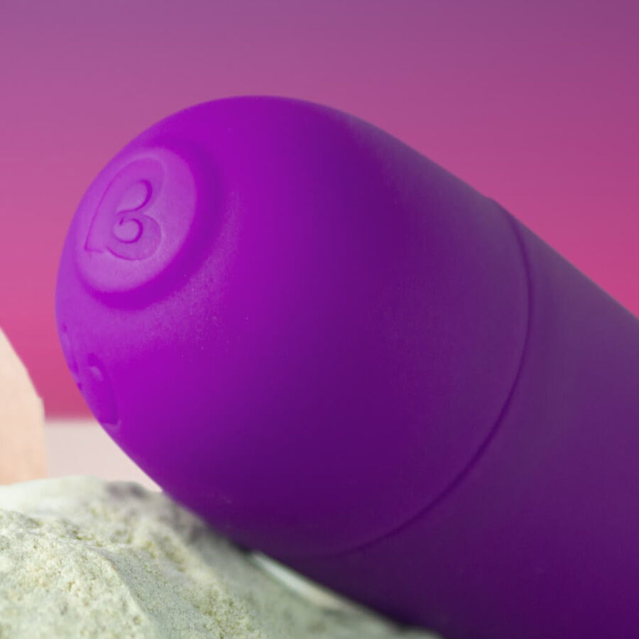 mini vibromasseur wand étanche 10 modes violet Glo-Girl Rocks-Off 4