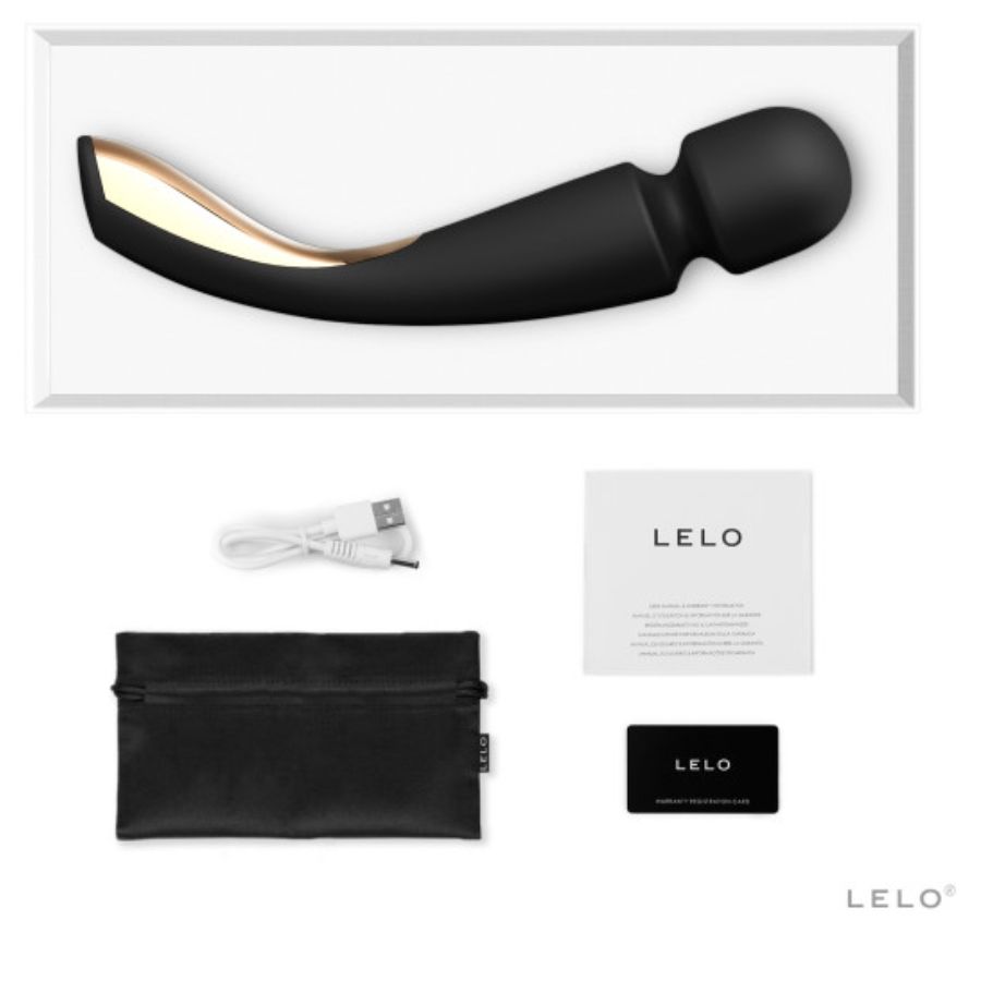 masseur wand rechargeable submersible 10 modes noir Smart Wand 2 Lelo 2