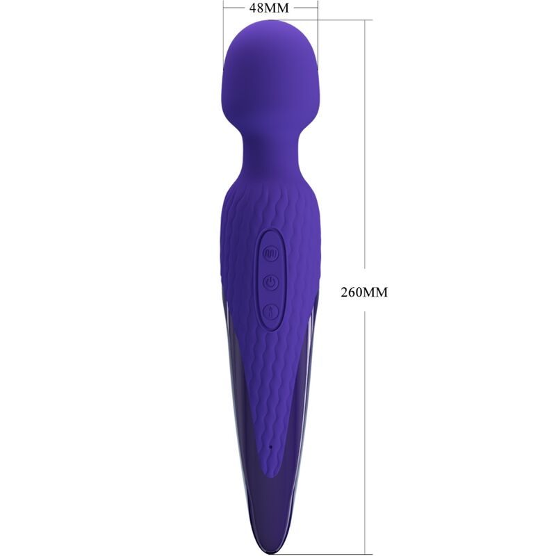 vibromasseur wand chauffant 7 modes violet Antony Youth Pretty Love 4