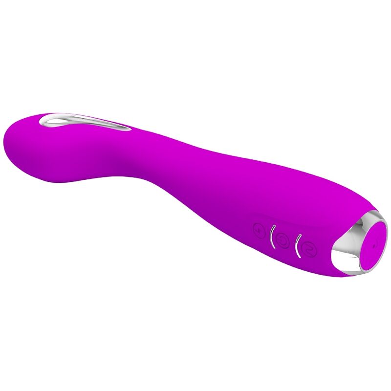 vibromasseur à électrostimulation rechargeable avec application violet Hector Pretty Love 4