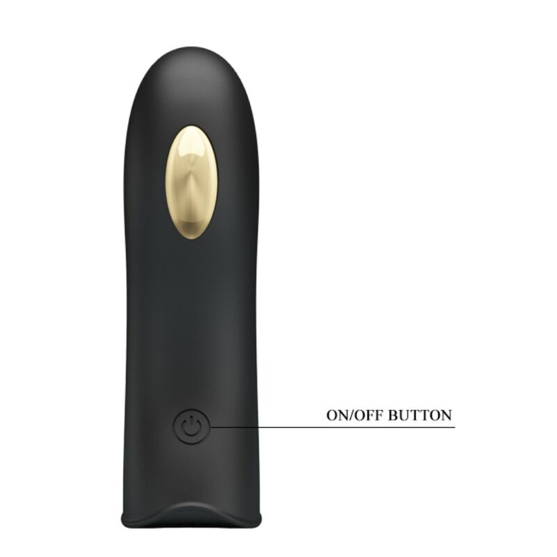 couvre-doigt électrostimulation rechargeable 7 vibrations noir Marico Pretty Love 6