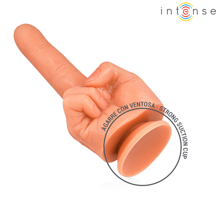stimulateur point G forme main flexible ventouse 14,2 cm Hubert Intense 8