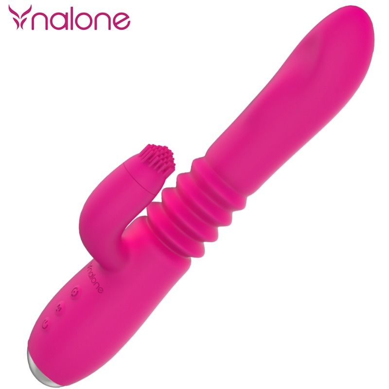 vibromasseur rabbit chauffant rotation battement rechargeable Idol Plus Nalone 4