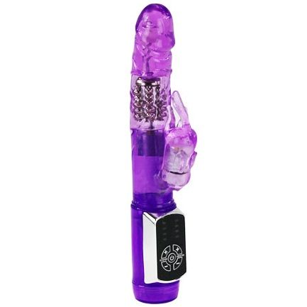 vibromasseur rabbit rotatif à billes métalliques submersible Passion Baron Baile 3