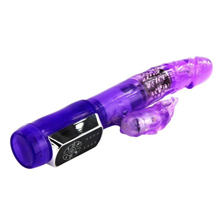 vibromasseur rabbit rotatif à billes métalliques submersible Passion Baron Baile 4