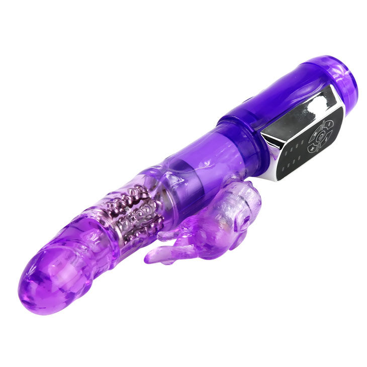 vibromasseur rabbit rotatif à billes métalliques submersible Passion Baron Baile 5