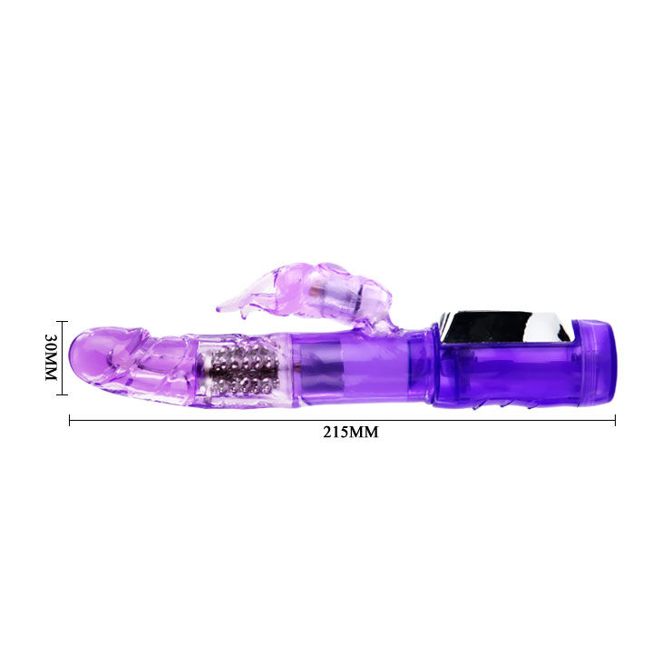 vibromasseur rabbit rotatif à billes métalliques submersible Passion Baron Baile 7