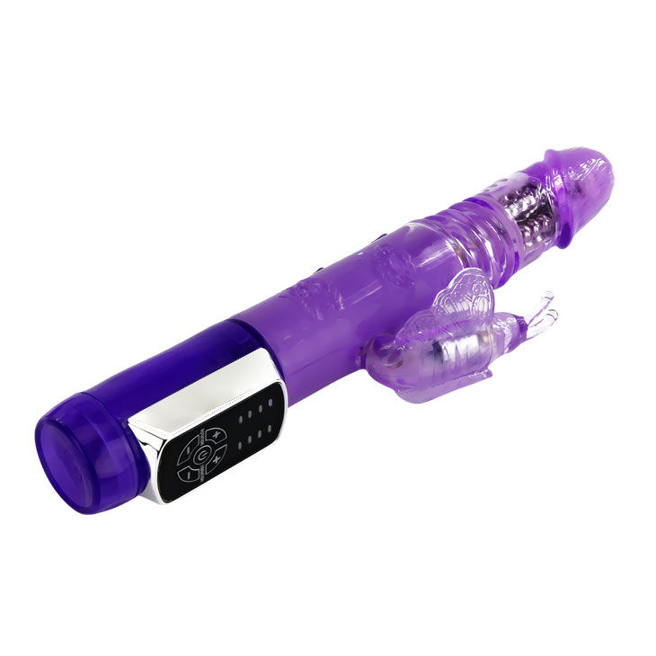 vibromasseur rabbit papillon rotatif up and down submersible Prince Baile 4