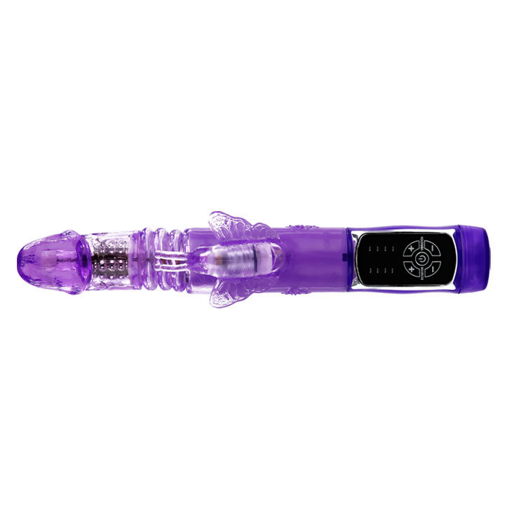 vibromasseur rabbit papillon rotatif up and down submersible Prince Baile 6