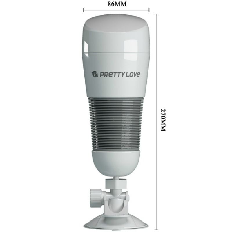 masturbateur vagin réaliste blanc réutilisable Hedy Pretty Love 4