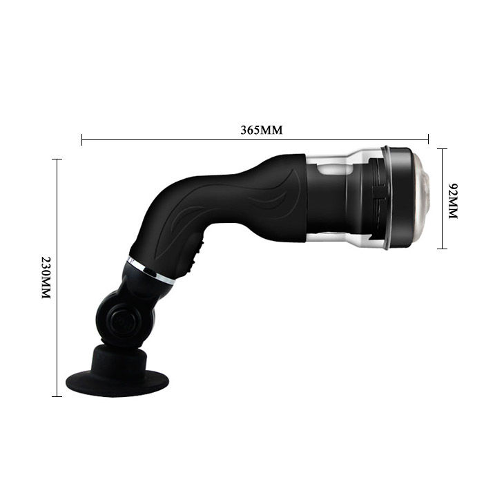 masturbateur automatique rotatif 5 fonctions USB ou piles avec support Rotation Lover Baile 9
