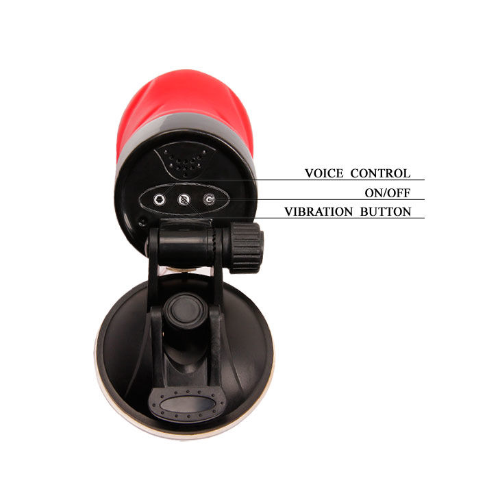 masturbateur vagin à ventouse 12 vibrations commande vocale en option Crazy Bull 7
