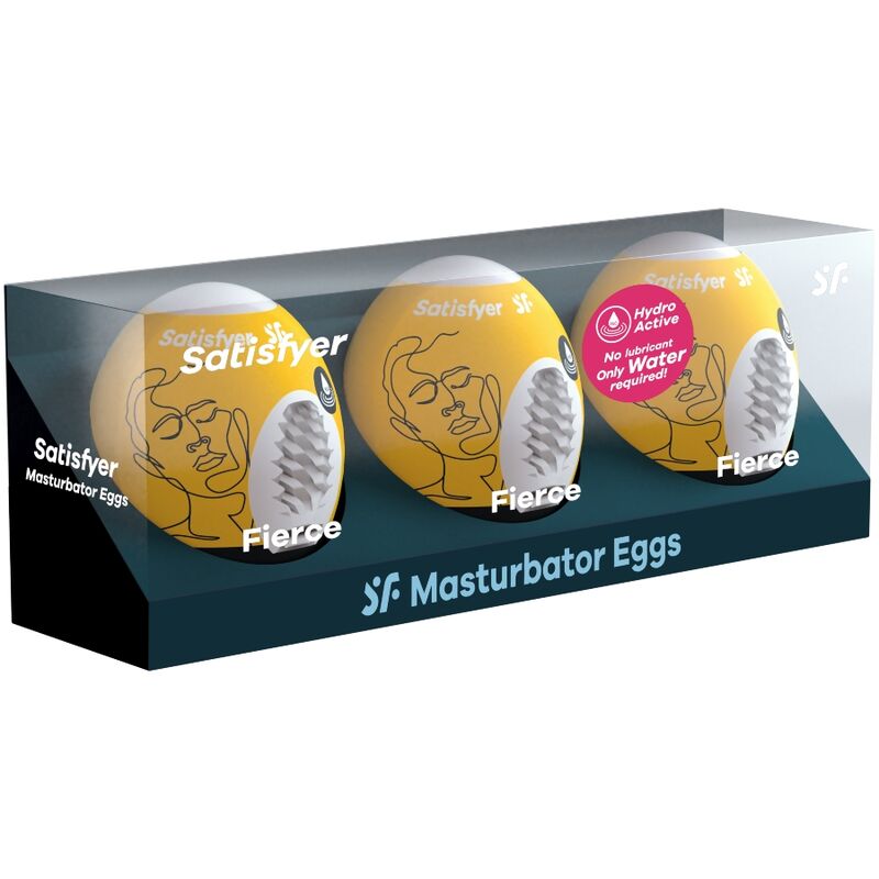 3 œufs masturbateurs flexibles Fierce Satisfyer 2