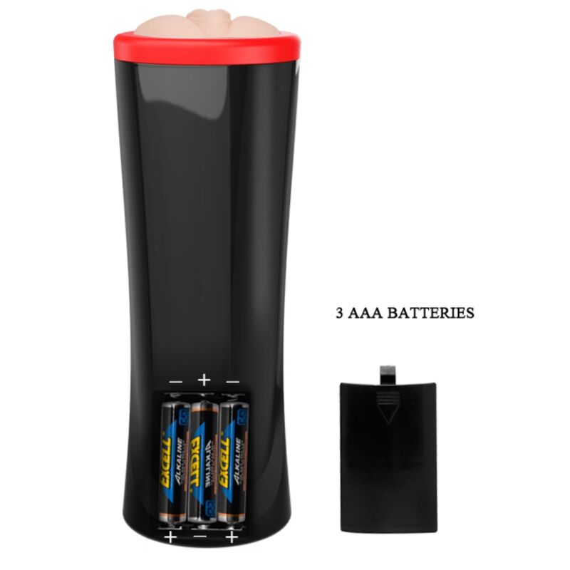 masturbateur multifonction poussée automatique 3 intensités piles AAA Ozzy Pretty Love 4