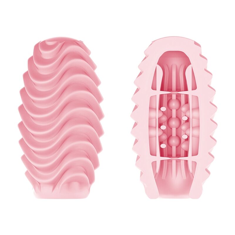 œuf masturbateur double face extensible rose Pretty Love 2