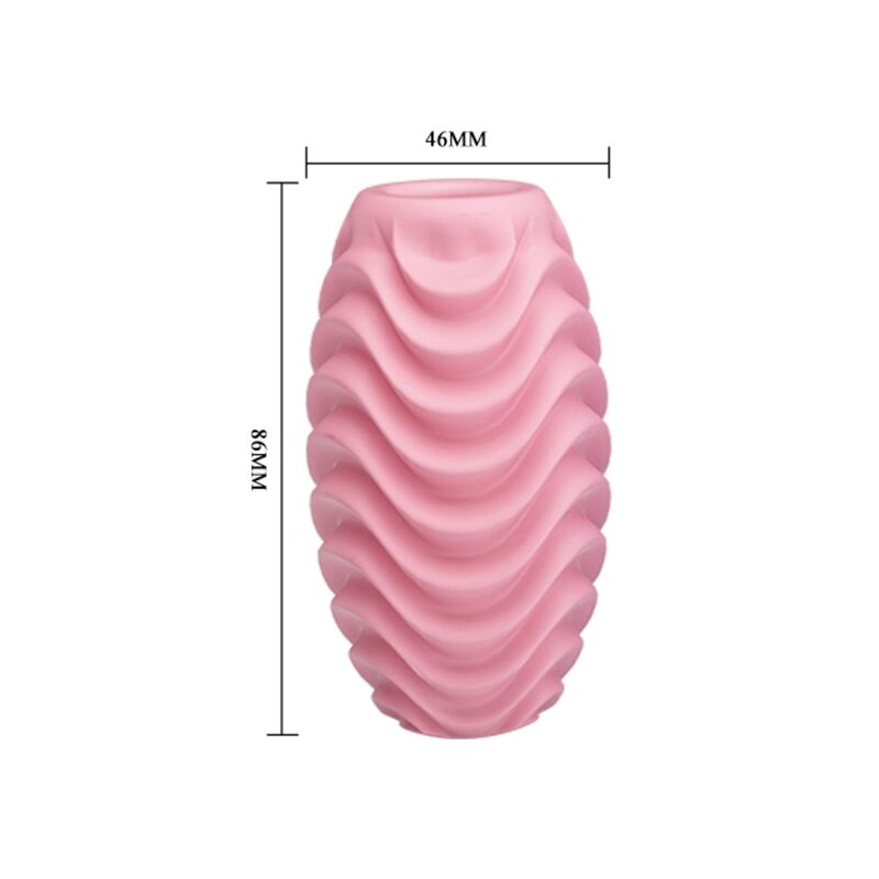 œuf masturbateur double face extensible rose Pretty Love 4