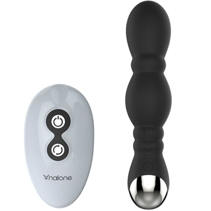 masseur de prostate télécommandé 7 modes rechargeable noir Dragon Nalone 2